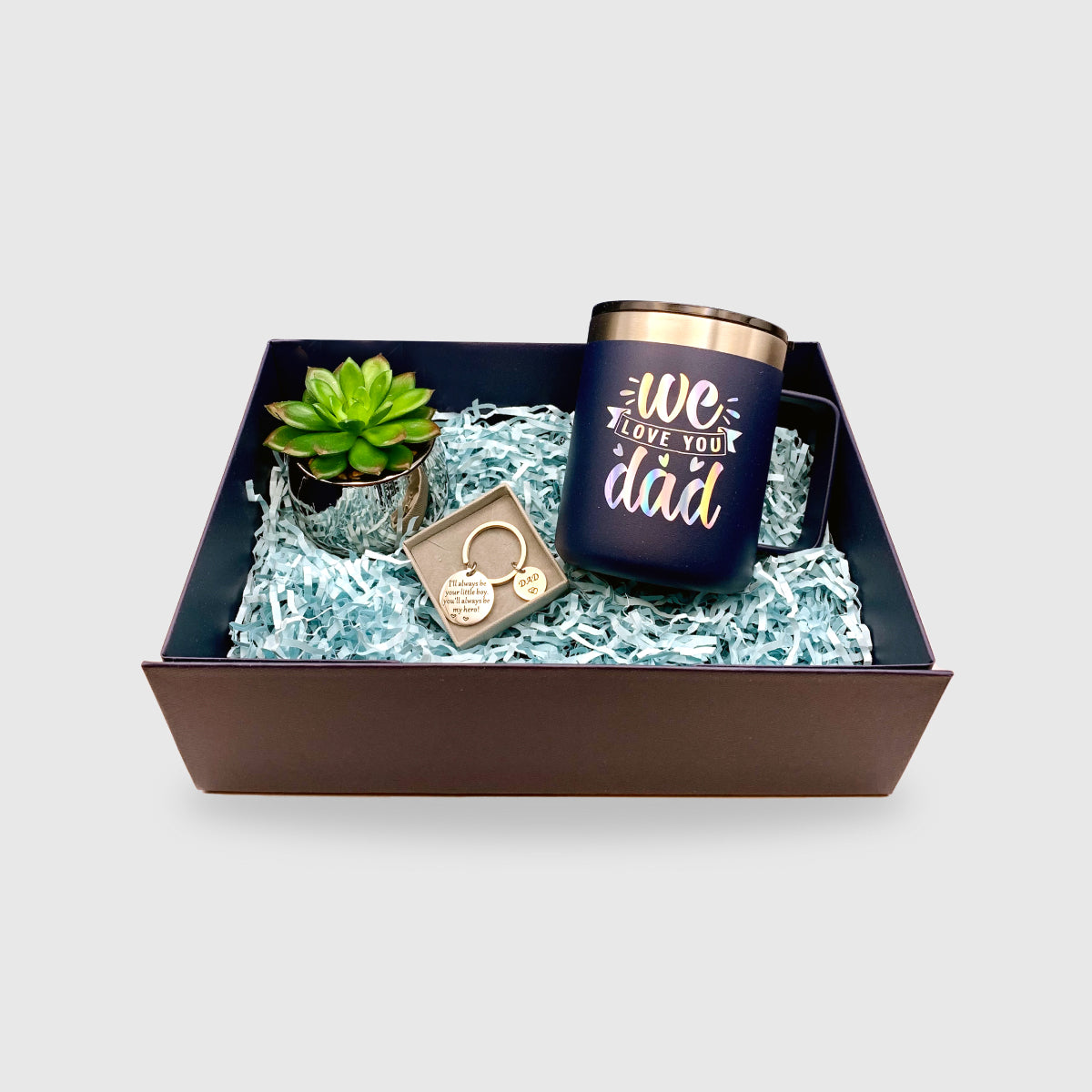 Father's Day Navy Blue Gift Box