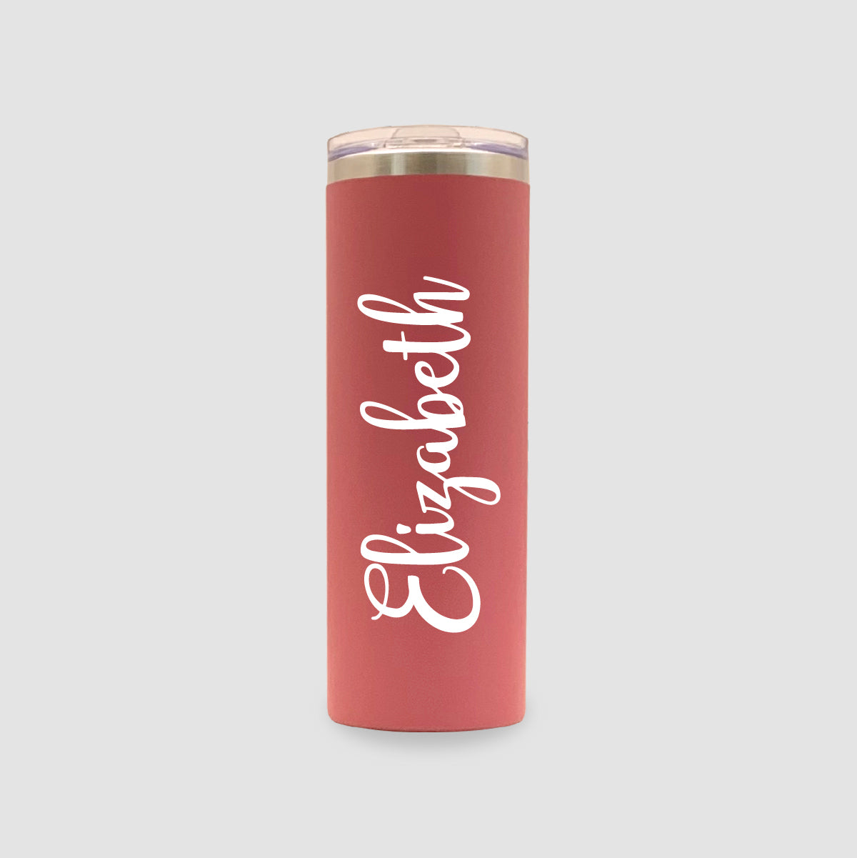 20oz Magenta Stainless Steel Skinny Personalized Tumbler1