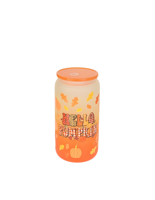 Orange Cup - Hello Pumpkin