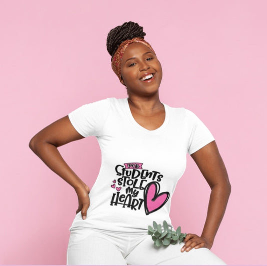 Short Sleeve "My Students Stole my Heart"