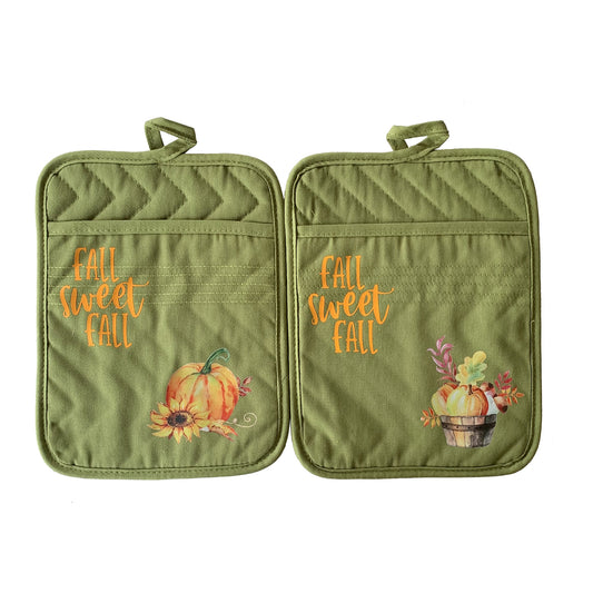 Pot Holders - Fall Sweet Fall