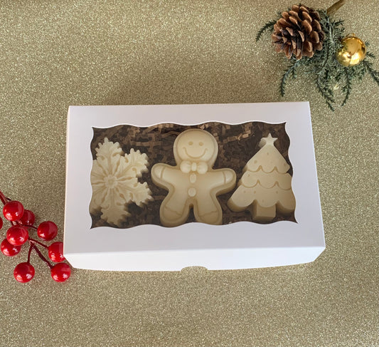 Set of 3 Christmas Candles - Christmas Edition