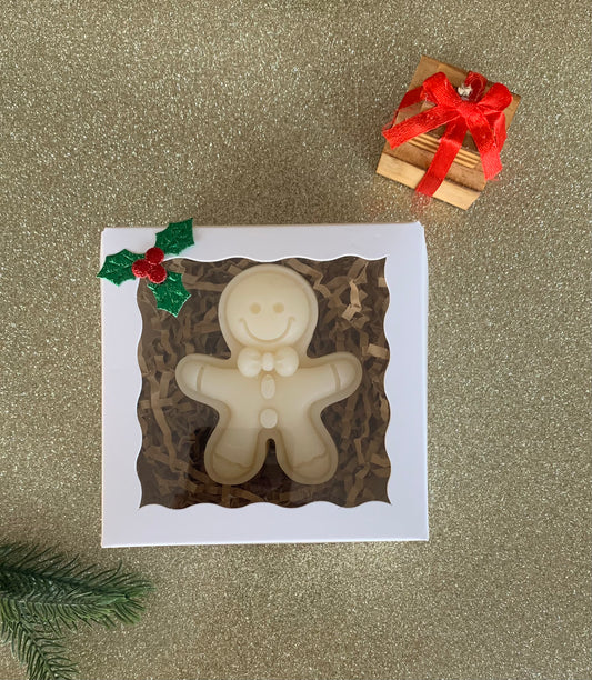 Gingerbread Man Candle - Christmas Edition