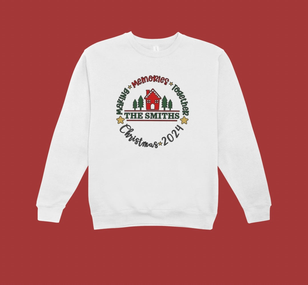 Sweatshirt - Christmas 2024/ Family Name