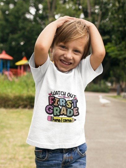 Watch Out First Grade, Here I come T-shirt