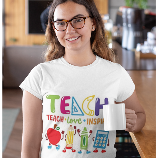 Tshirt - Teach, Love, Inspire